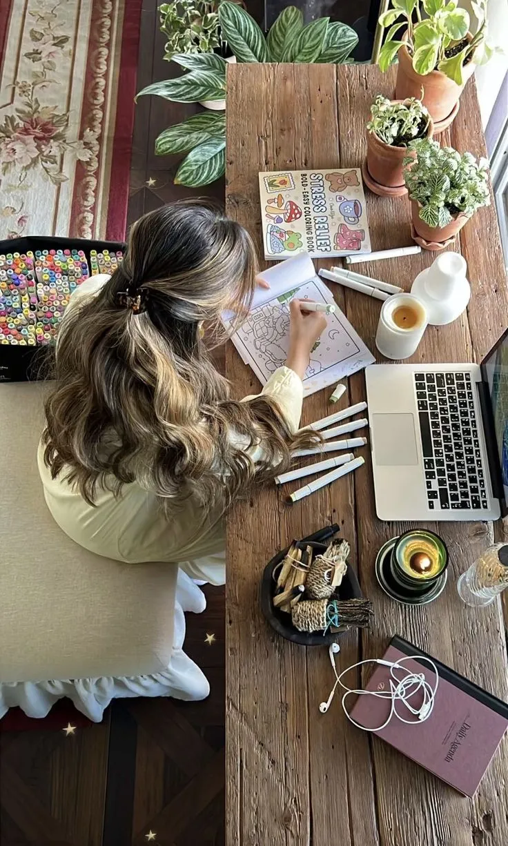 Quiet workspace with natural morning light